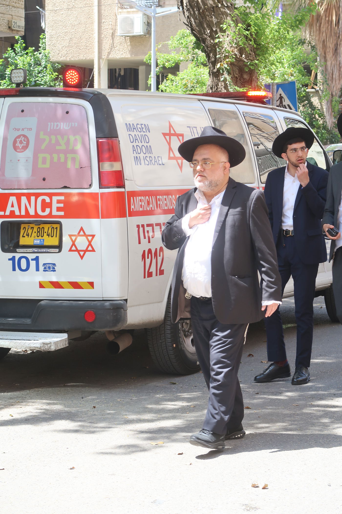 מסע הלוויית הגאון רבי מאיר מאזוז זצ"ל