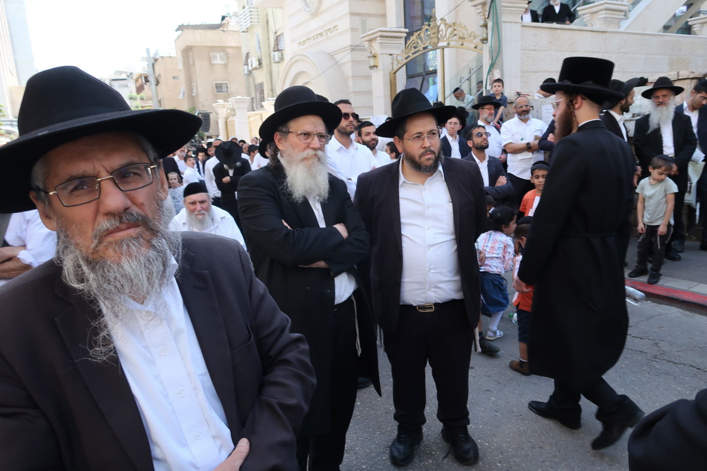 מסע הלוויית הגאון רבי מאיר מאזוז זצ"ל