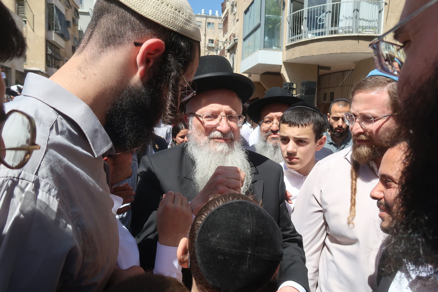 מסע הלוויית הגאון רבי מאיר מאזוז זצ"ל