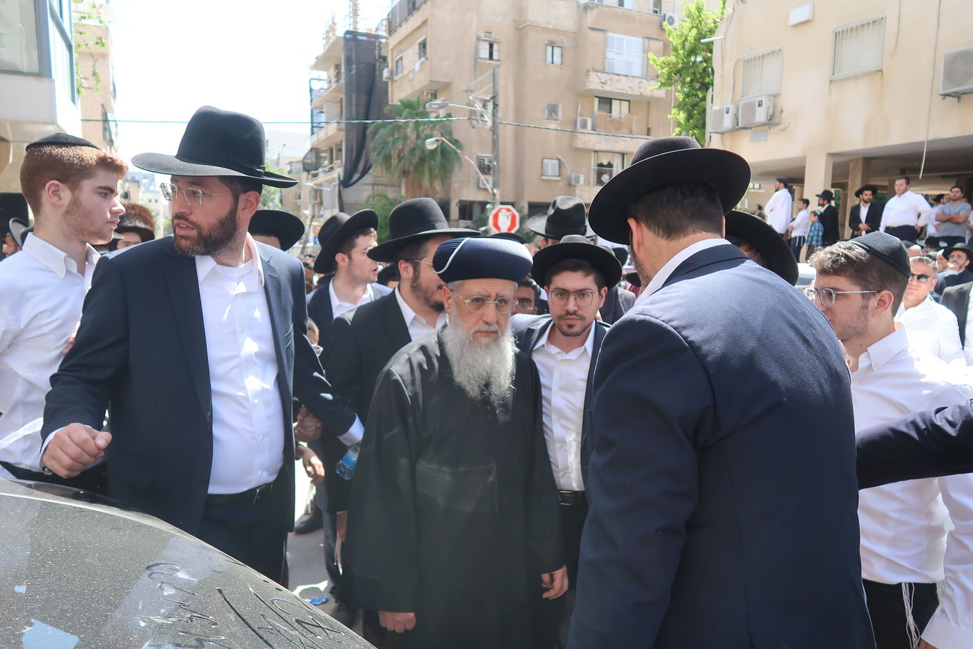 מסע הלוויית הגאון רבי מאיר מאזוז זצ"ל