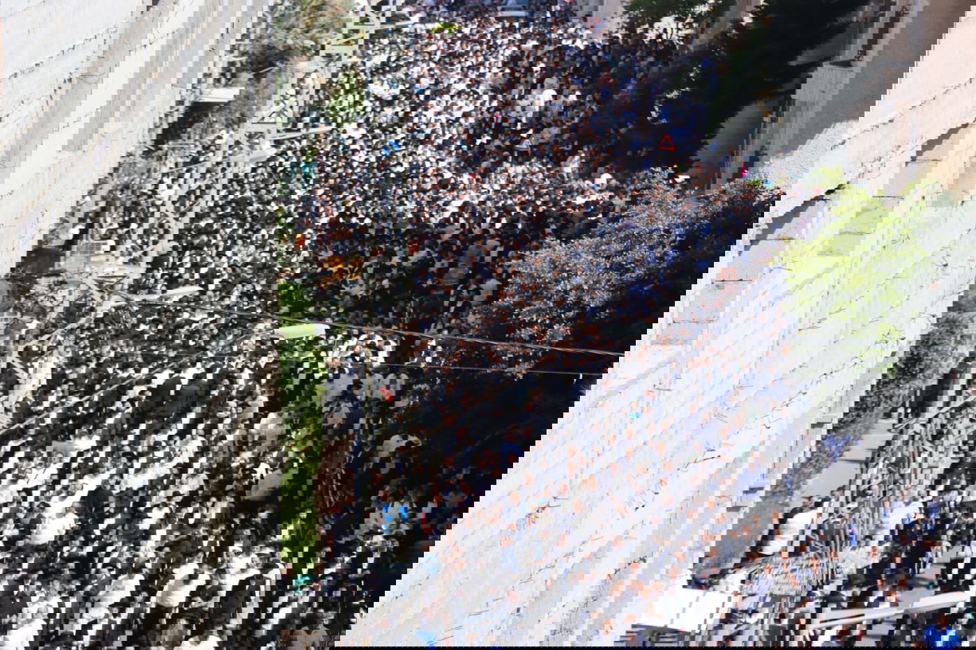 מסע הלוויית הגאון רבי מאיר מאזוז זצ"ל 