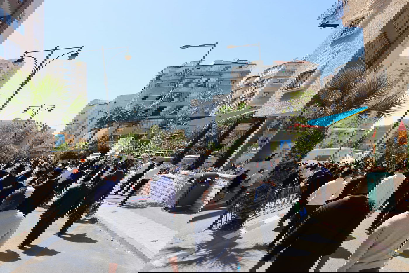 מסע הלוויית הגאון רבי מאיר מאזוז זצ"ל 