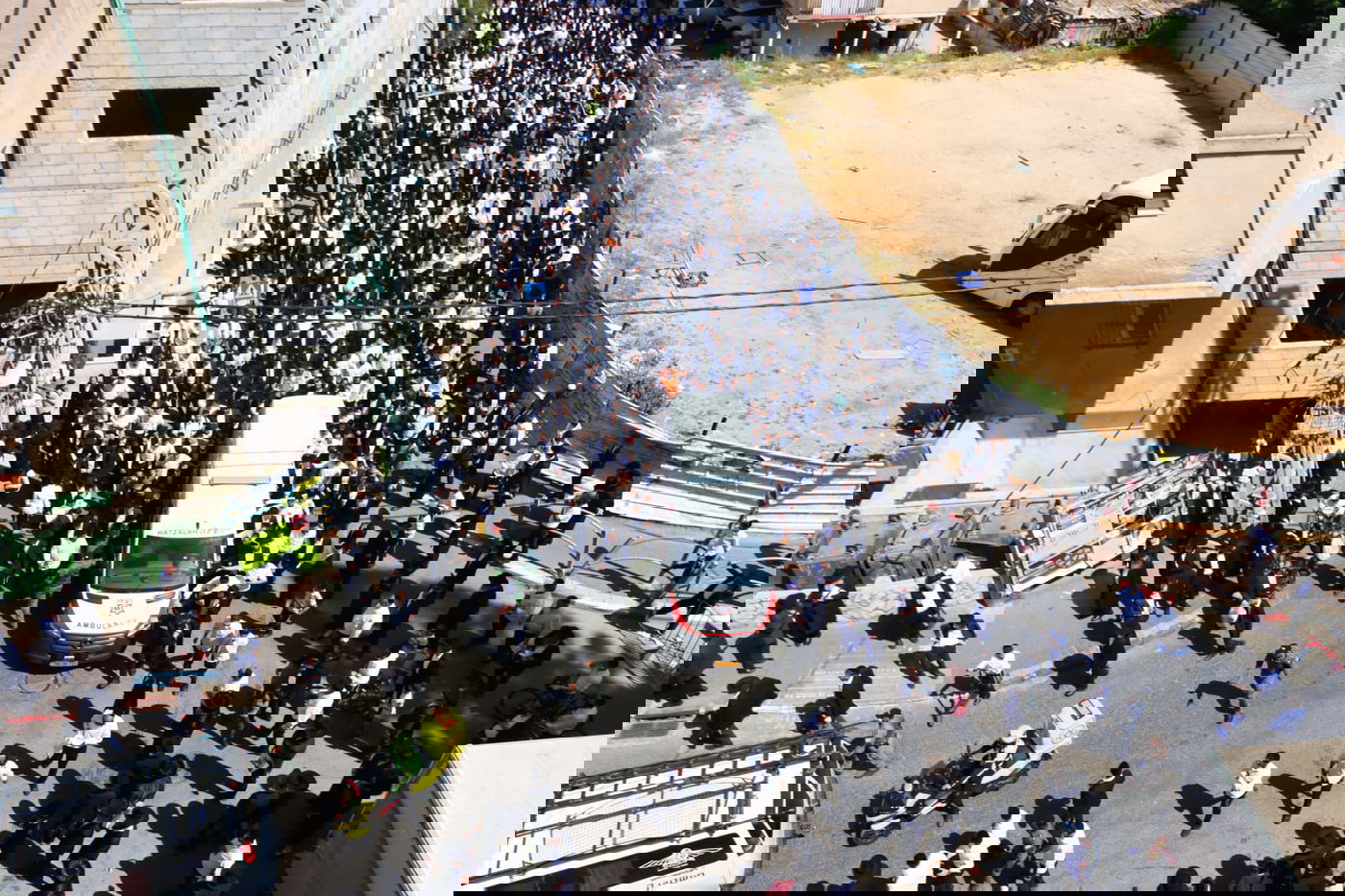 מסע הלוויית הגאון רבי מאיר מאזוז זצ"ל 