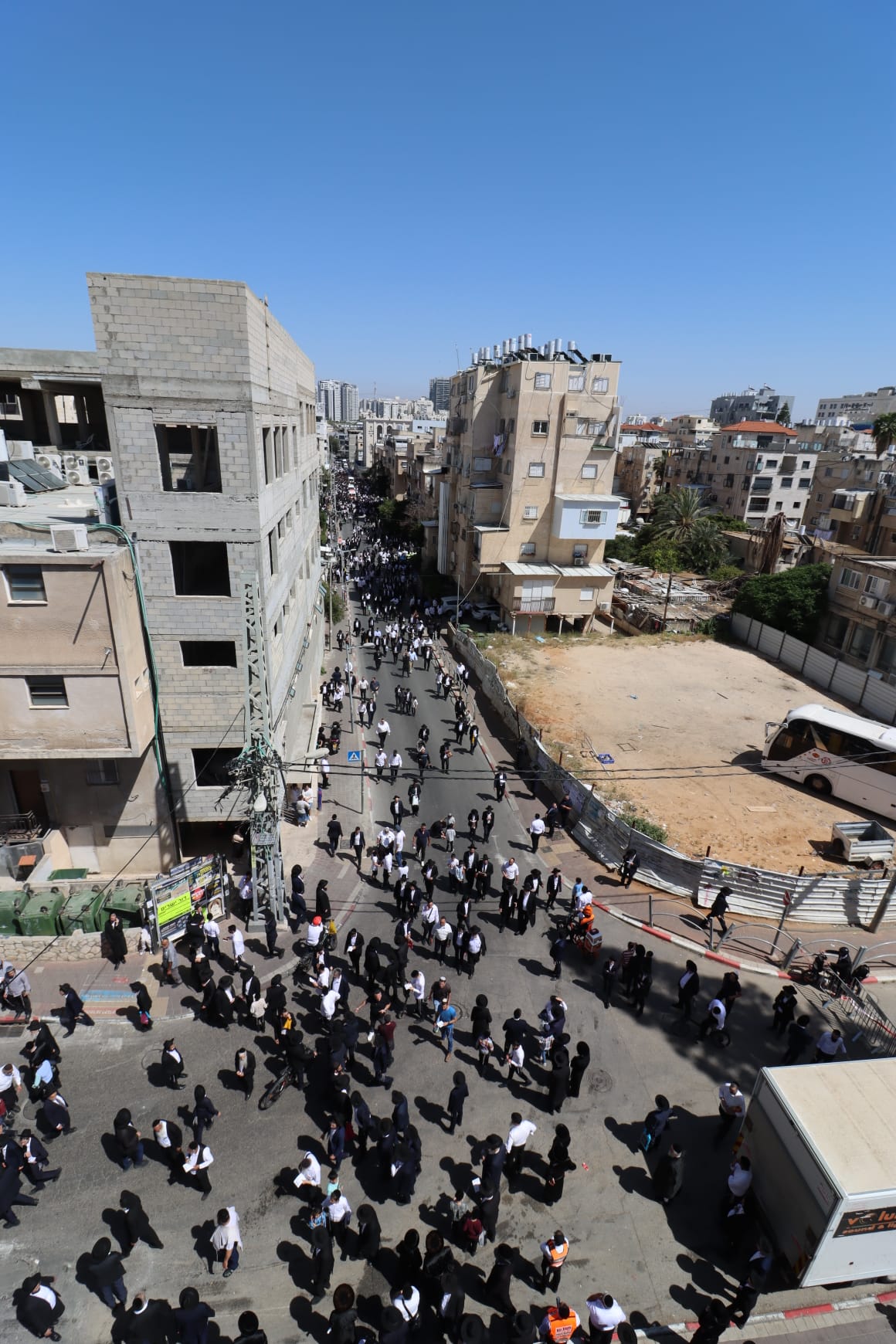 מסע הלוויית הגאון רבי מאיר מאזוז זצ"ל 