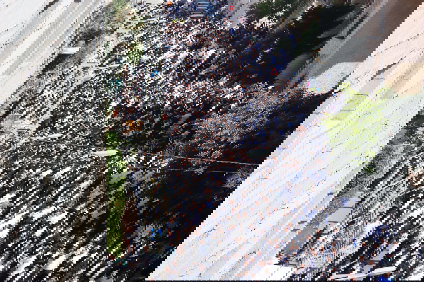 מסע הלוויית הגאון רבי מאיר מאזוז זצ"ל 