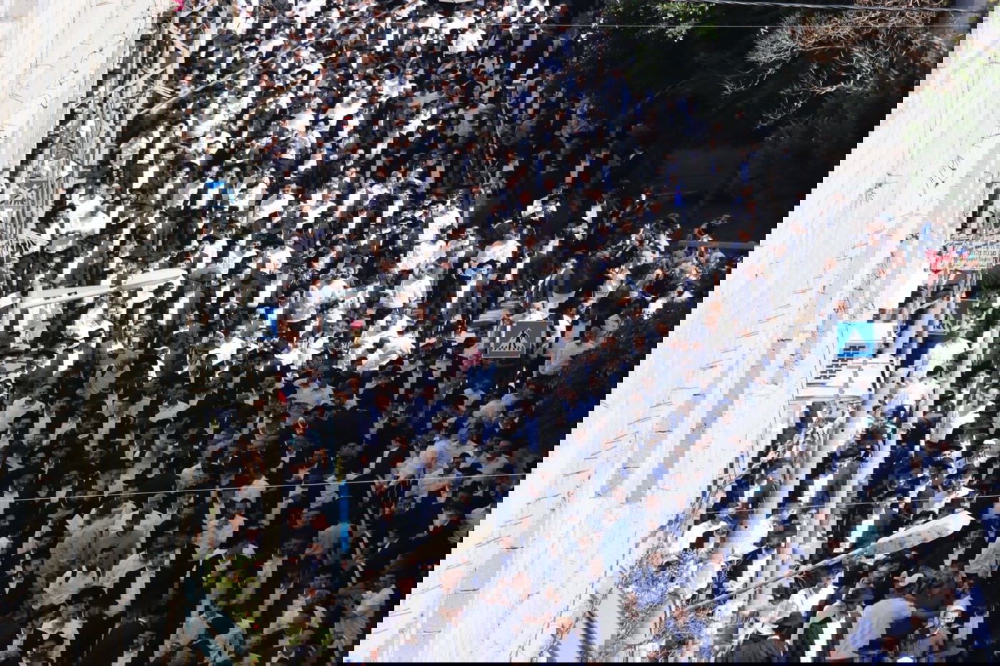 מסע הלוויית הגאון רבי מאיר מאזוז זצ"ל 