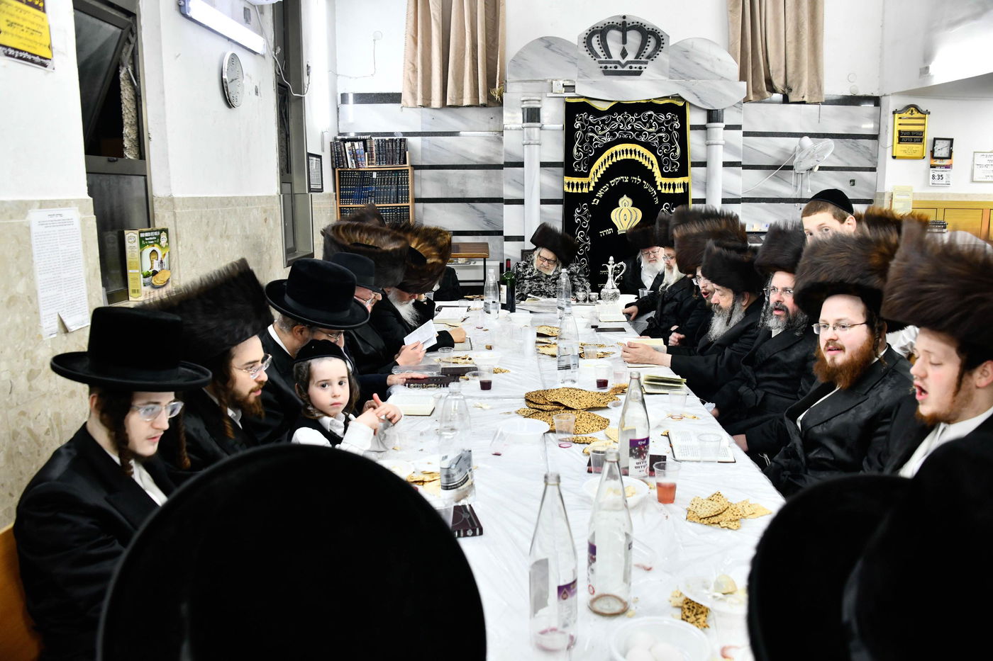 האדמו"ר מטעמשוואר בנעילת החג שביעי של פסח