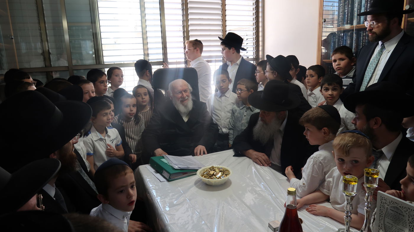 הקבלת פני רבו אצל הגר"י זילברשטיין