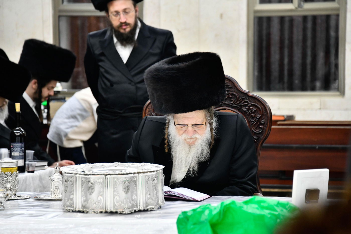 האדמו"ר ממודז'יץ בנעילת החג