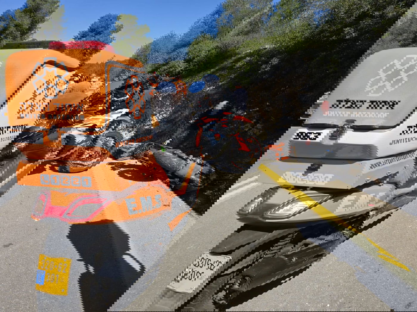 תאונה עצמית ליד בית שמש: פצוע קשה פונה במסוק