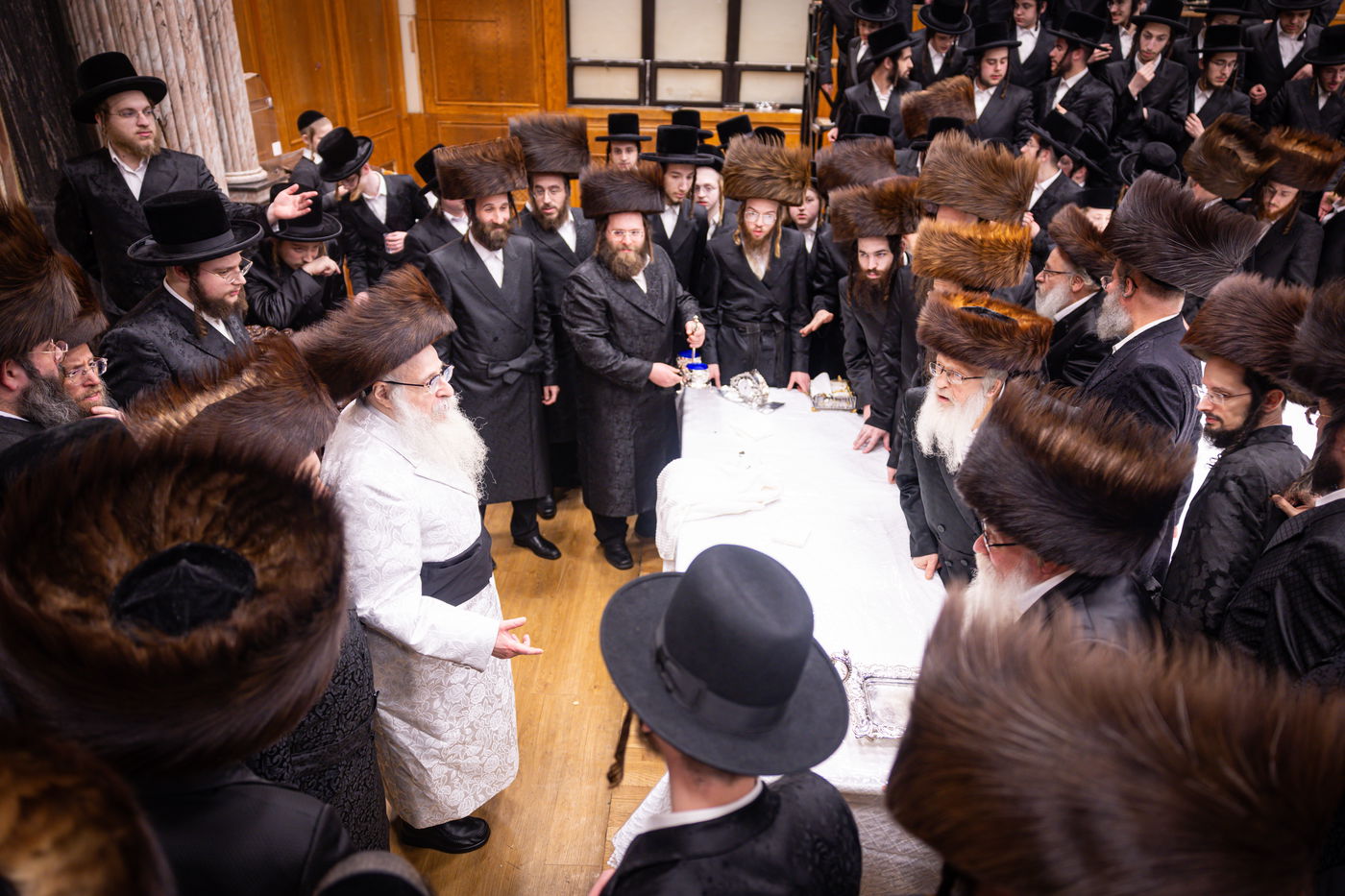 פסח בחצה"ק צאנז קלויזנבורג