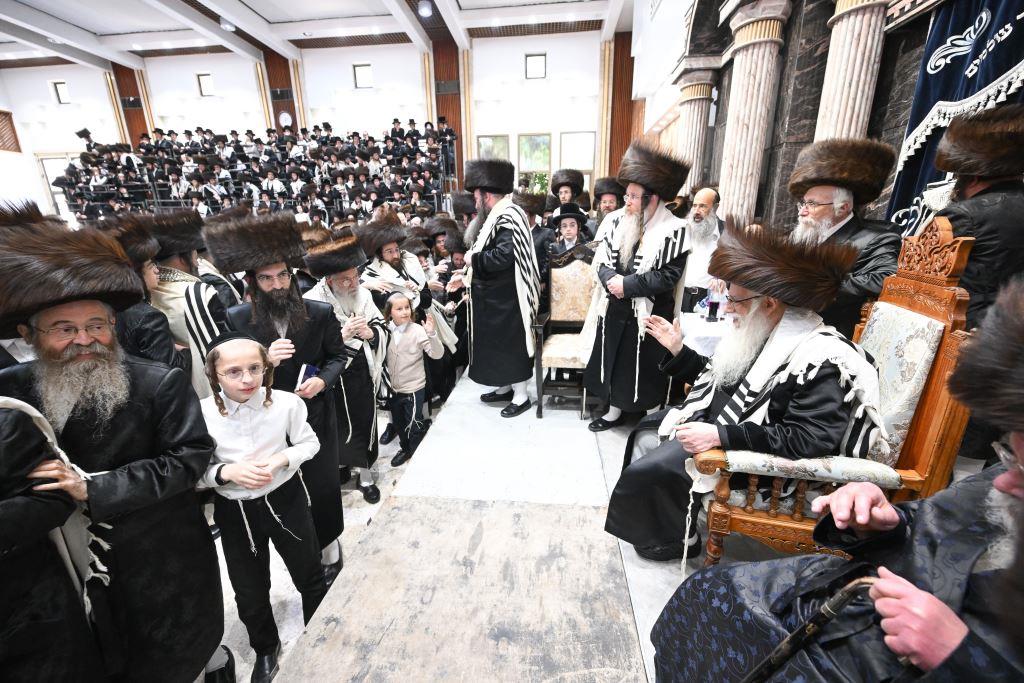 שמחת הברית לנין האדמו"ר מצאנז