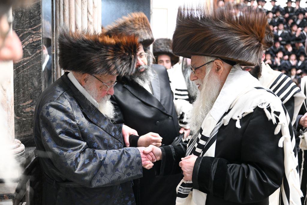 שמחת הברית לנין האדמו"ר מצאנז