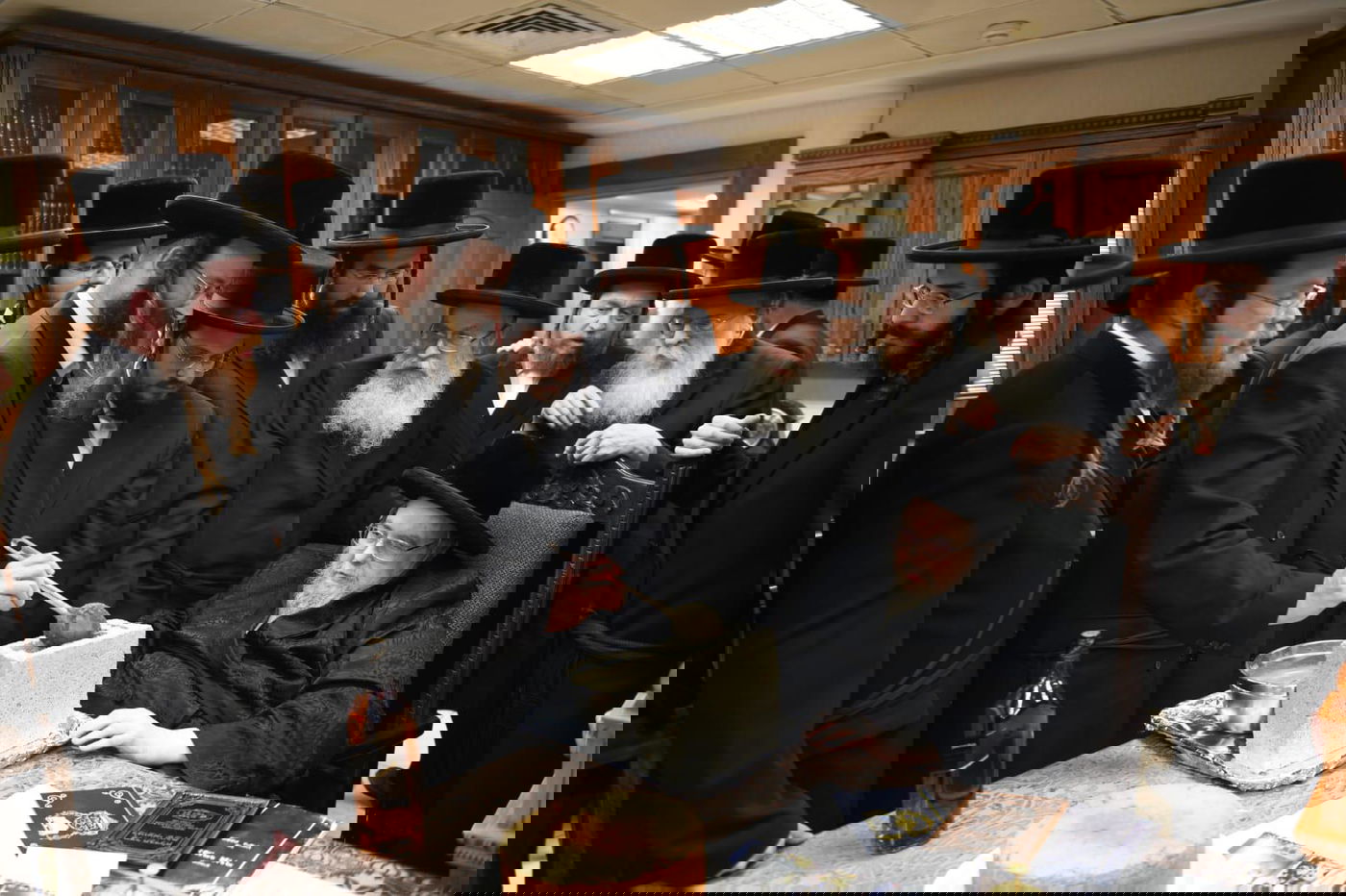 טרם המעמד, אצל האדמו"ר מבעלזא