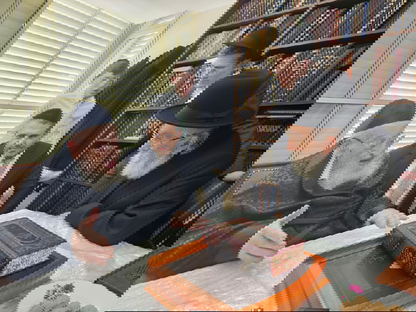 חג הפסח אצל הגרמ"צ ברגמן