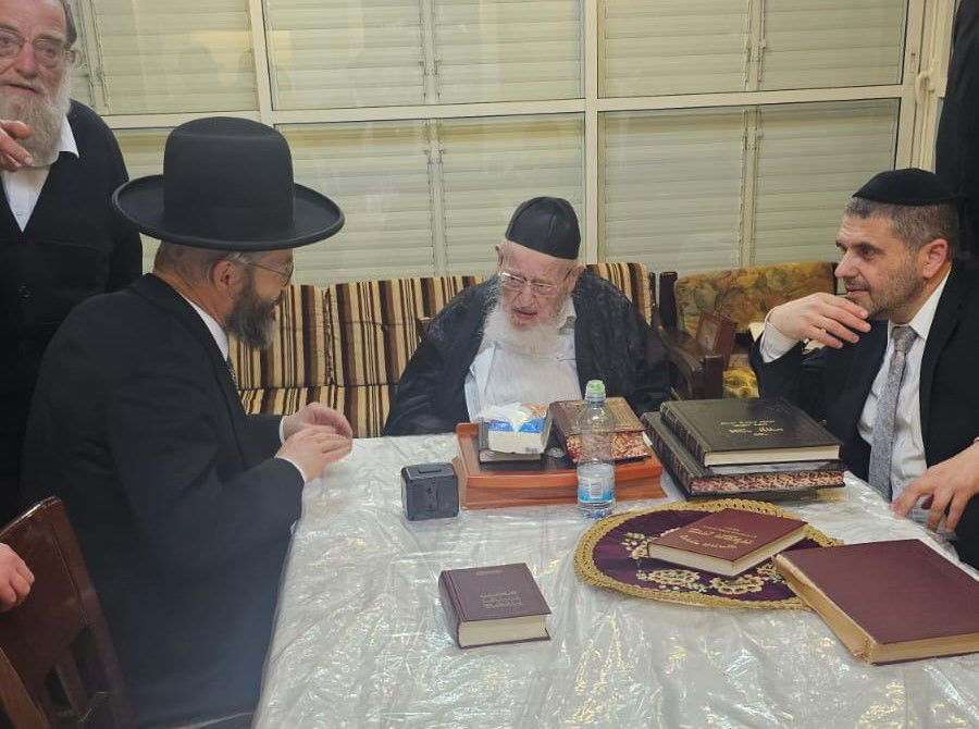 חג הפסח אצל הגרמ"צ ברגמן