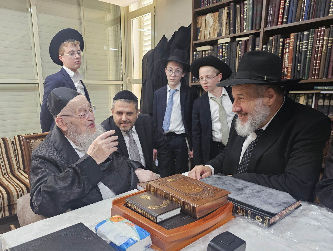 חג הפסח אצל הגרמ"צ ברגמן