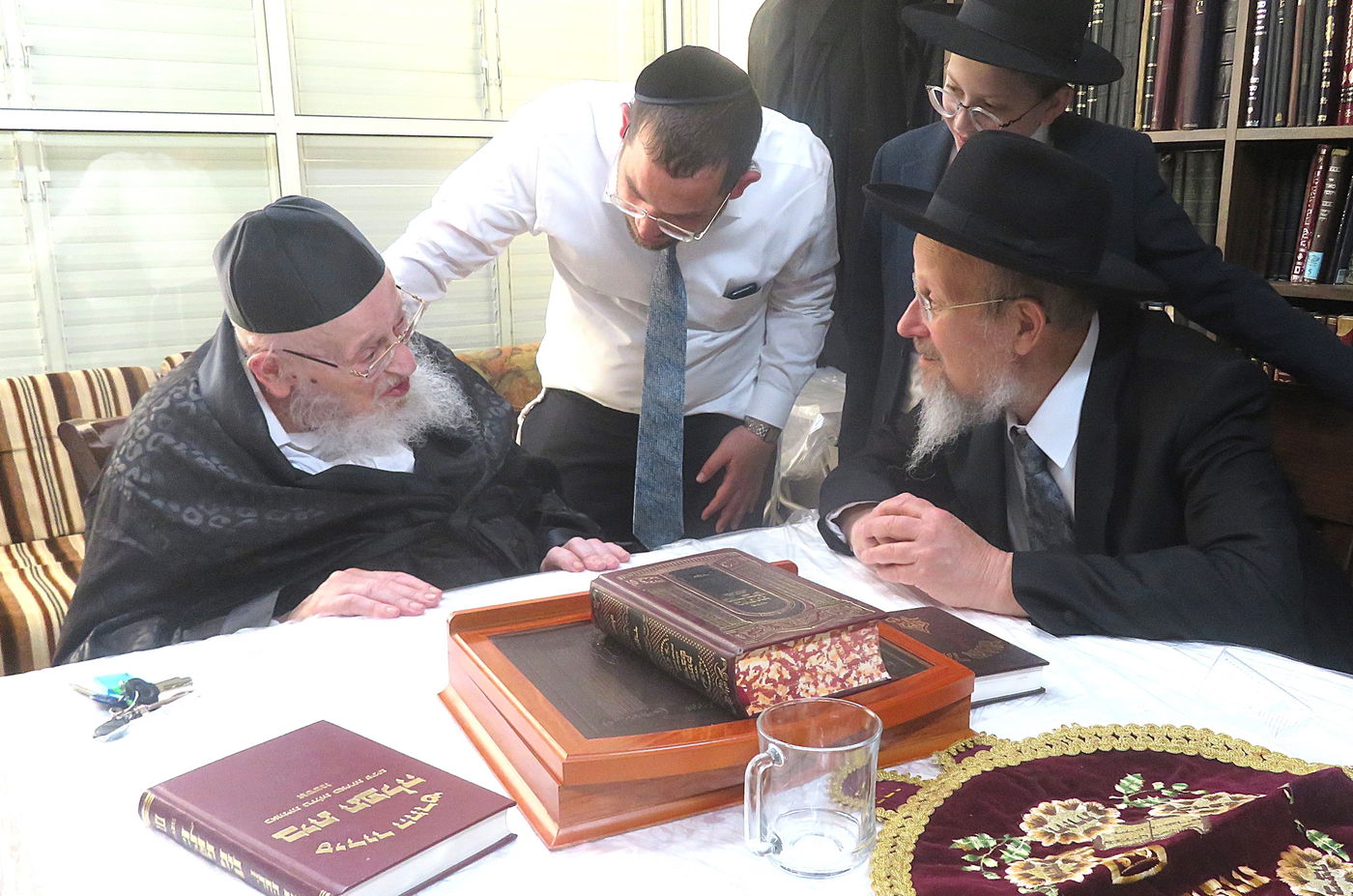 חג הפסח אצל הגרמ"צ ברגמן