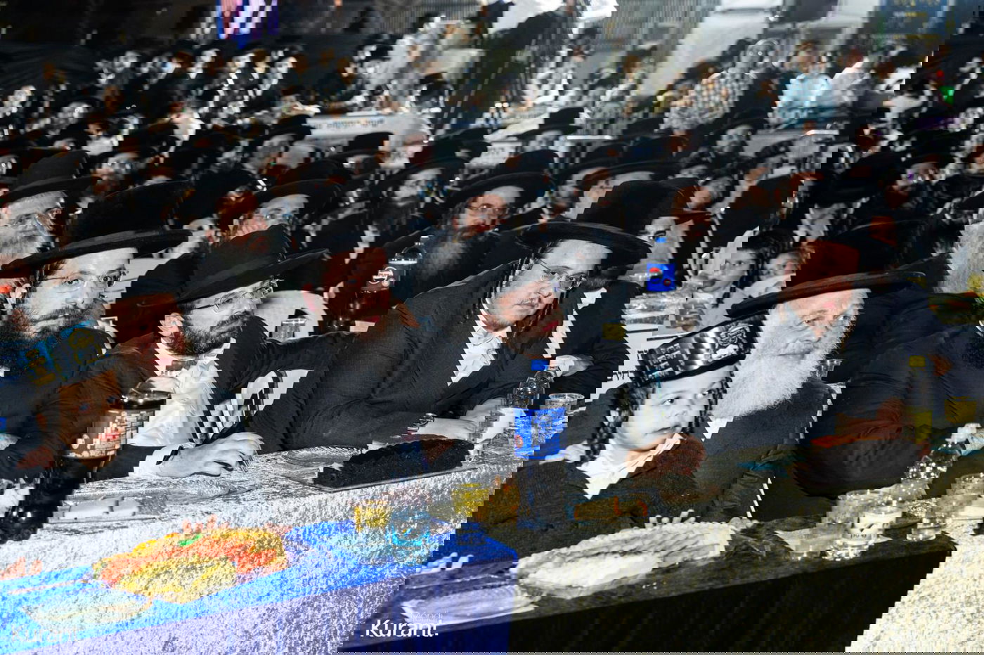 הנחת אבן הפינה בבעלזא קריית גת