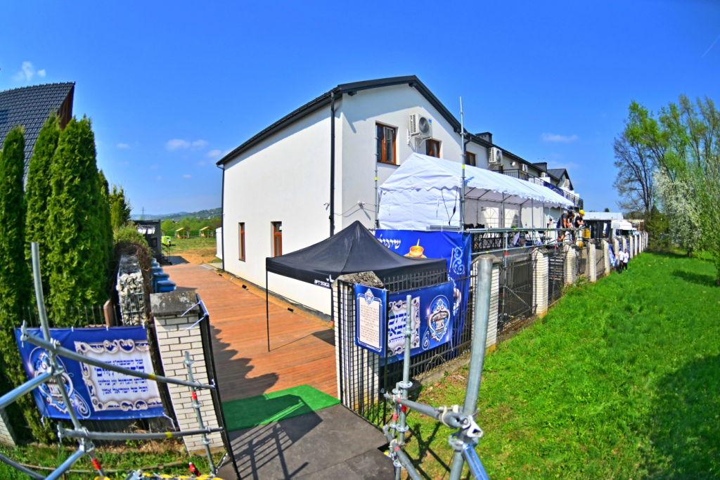 מראות ההכנות להילולא קדישא בצאנז