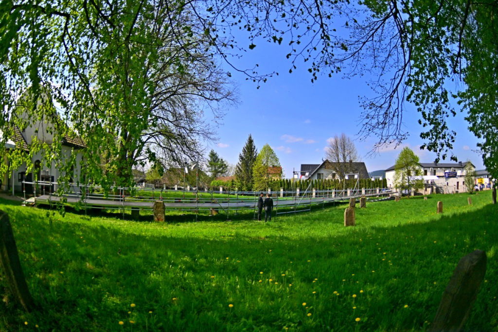 מראות ההכנות להילולא קדישא בצאנז