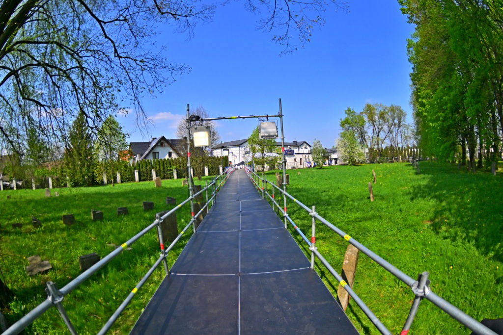 מראות ההכנות להילולא קדישא בצאנז