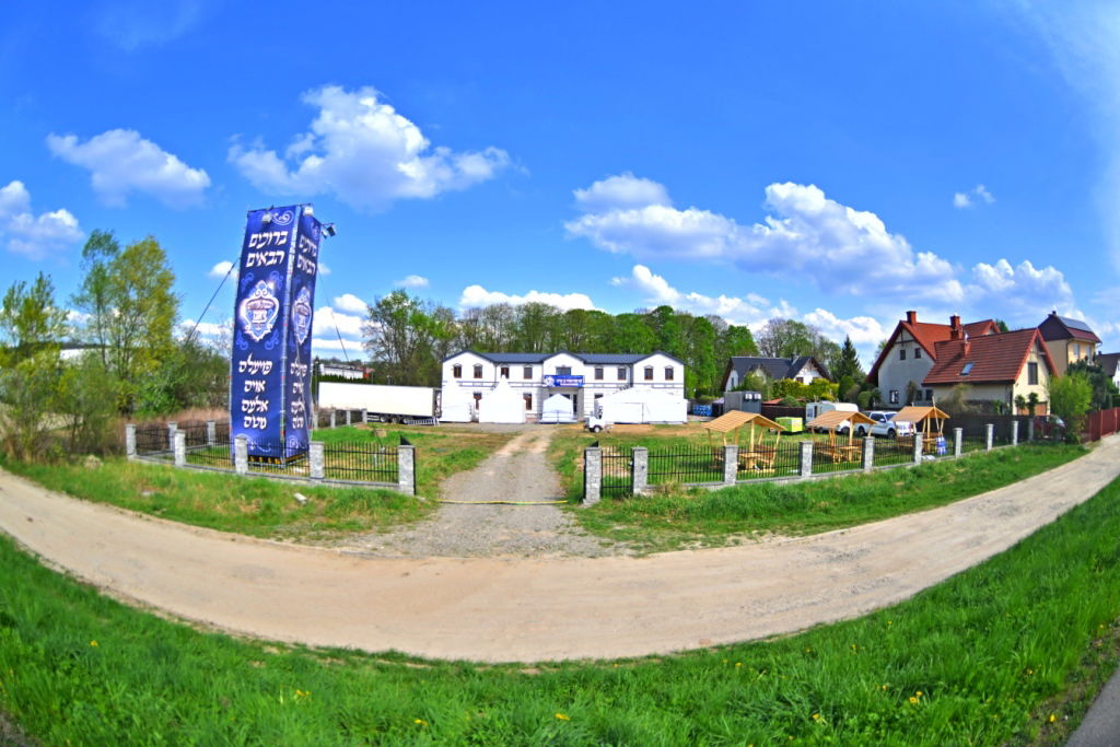 מראות ההכנות להילולא קדישא בצאנז