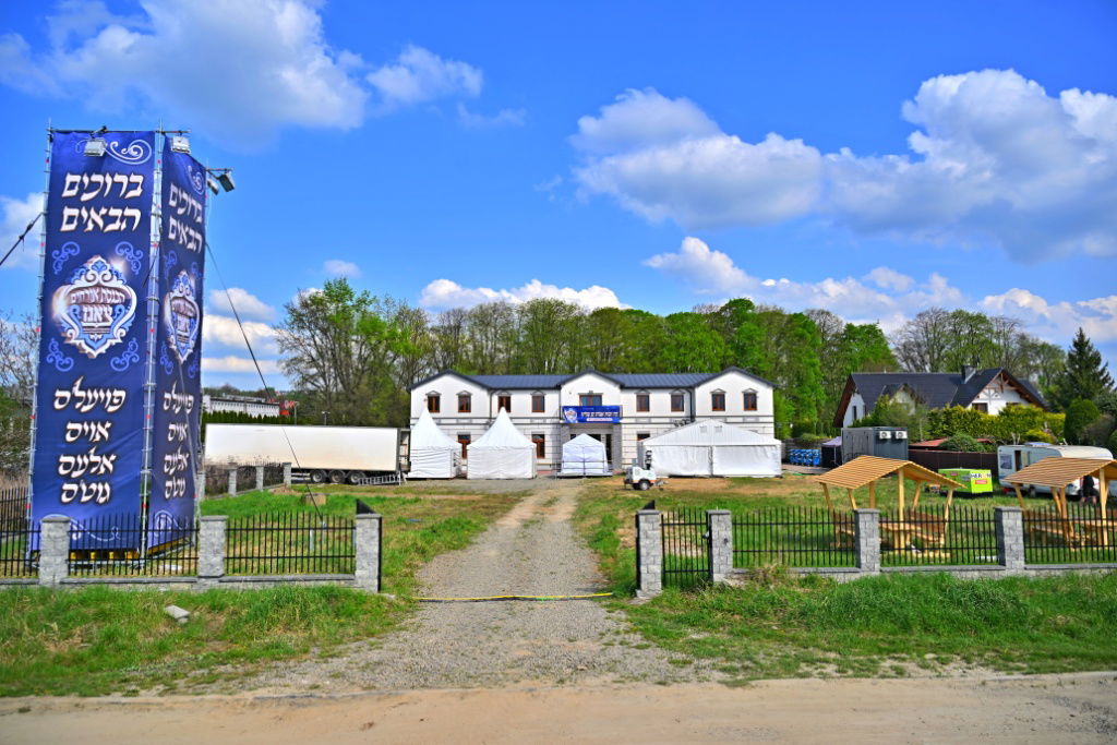 מראות ההכנות להילולא קדישא בצאנז