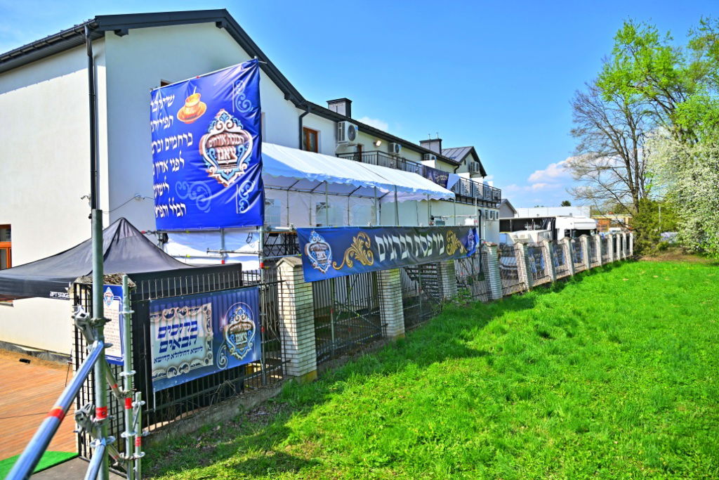 מראות ההכנות להילולא קדישא בצאנז