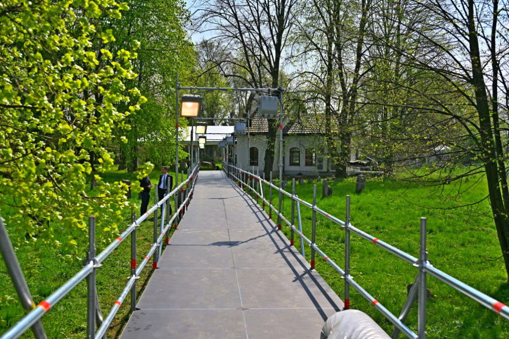 מראות ההכנות להילולא קדישא בצאנז