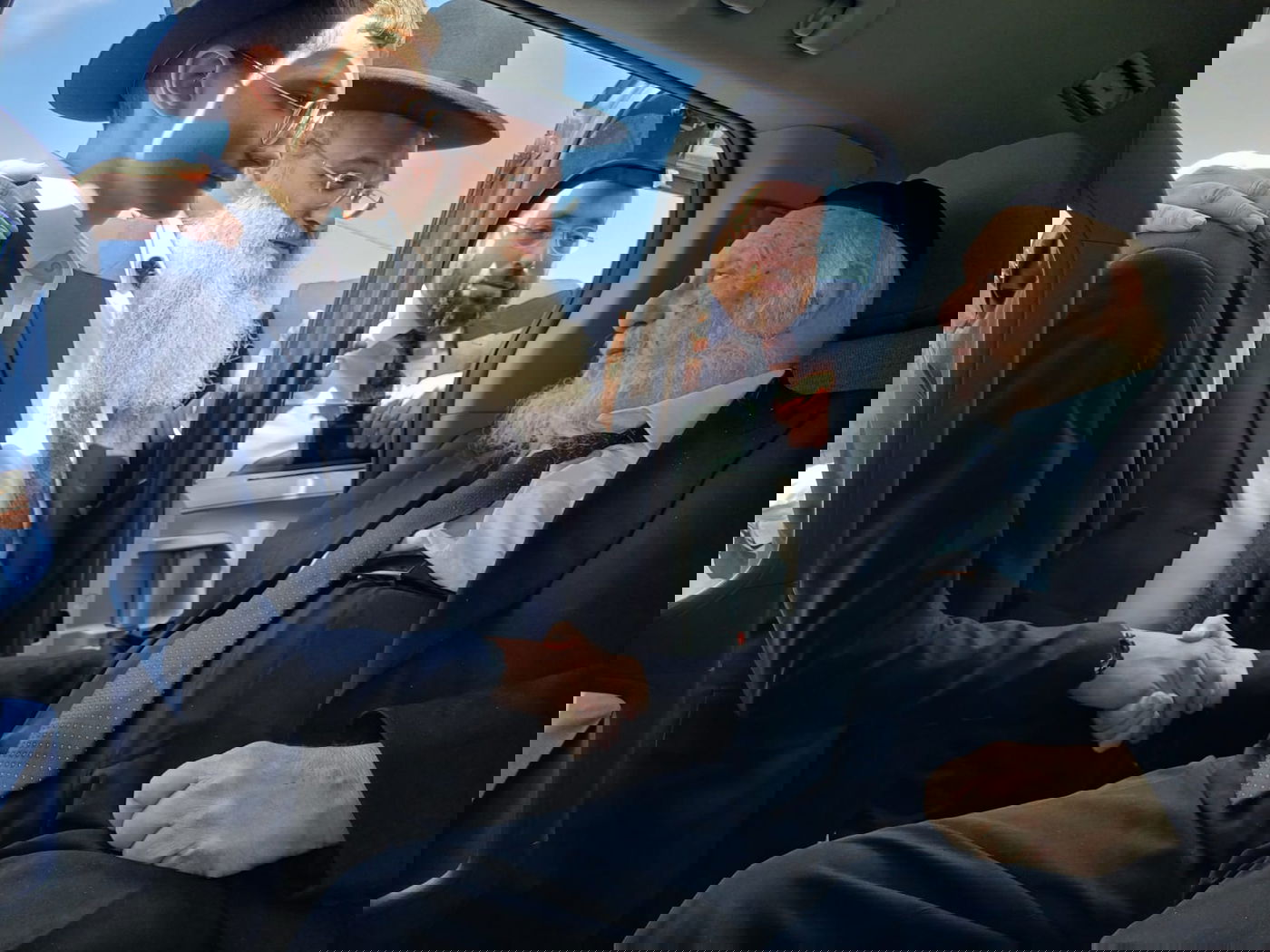 העלייה למעונו של ראש הישיבה הגרב"ד פוברסקי