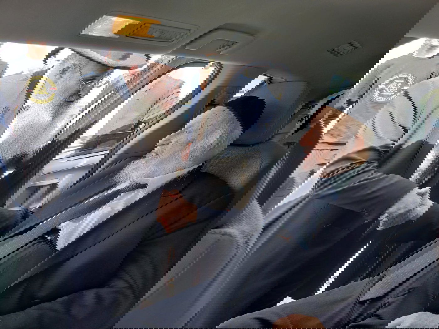 העלייה למעונו של ראש הישיבה הגרב"ד פוברסקי