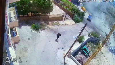 המחבל נמלט מהרכב - וטיל שני מחסל אותו | תיעוד דרמטי