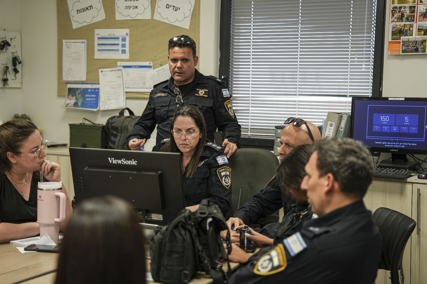 פעילות המשטרה בכביש 40