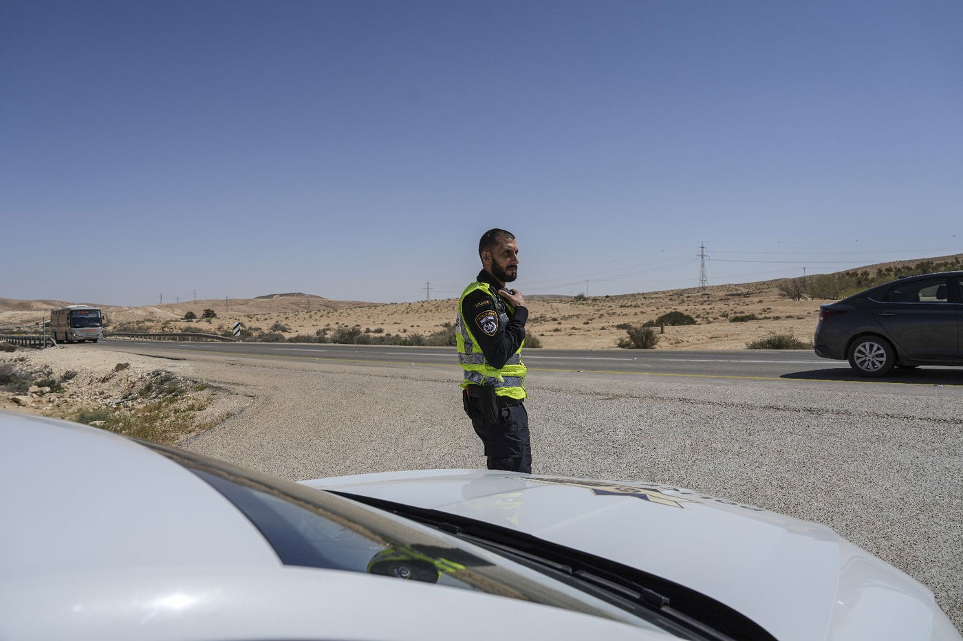 פעילות המשטרה בכביש 40