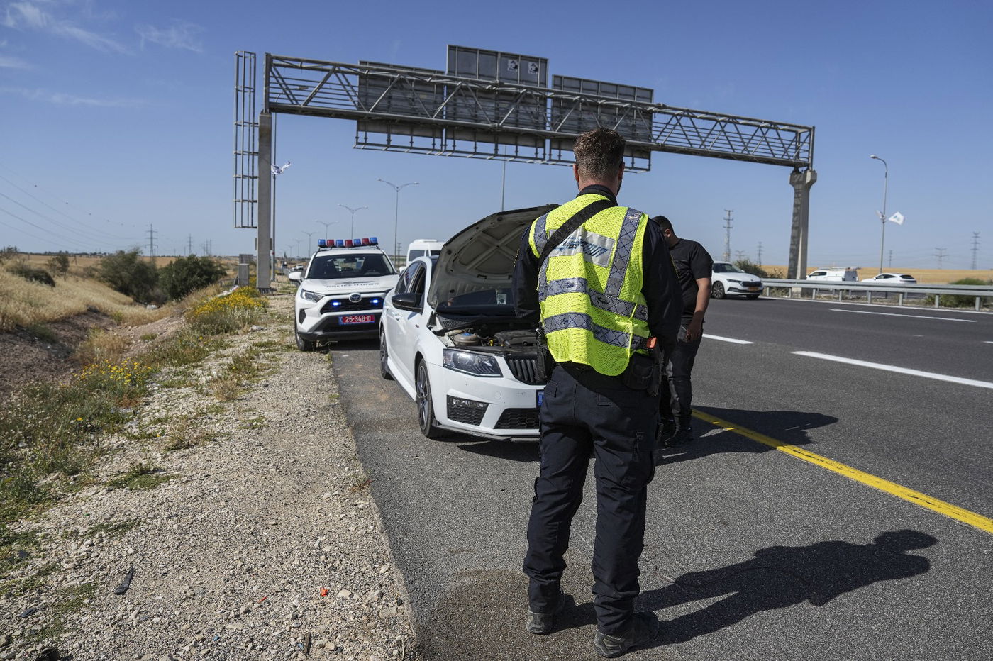 פעילות המשטרה בכביש 40