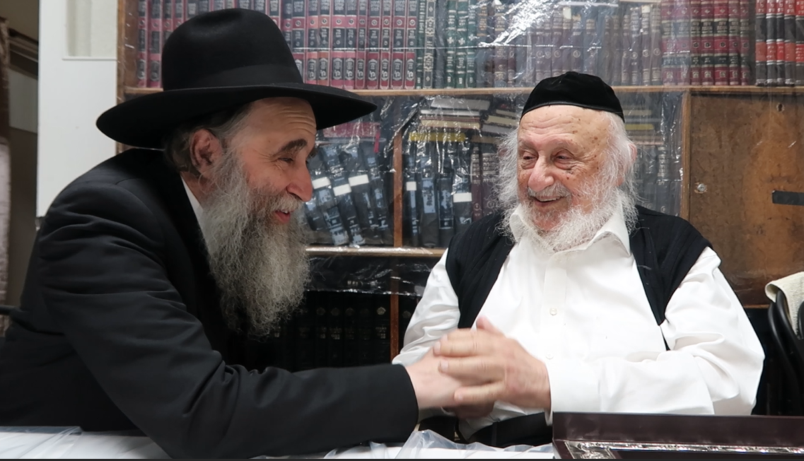 העלייה למעונו של ראש הישיבה הגרב"ד פוברסקי