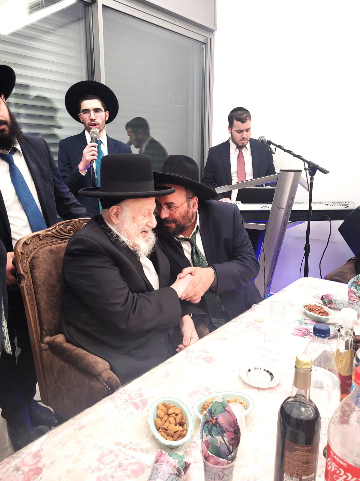 העלייה למעונו של ראש הישיבה הגרב"ד פוברסקי