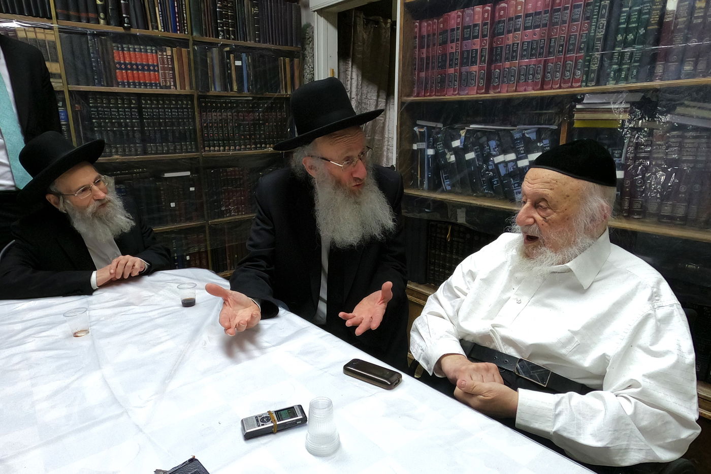 העלייה למעונו של ראש הישיבה הגרב"ד פוברסקי