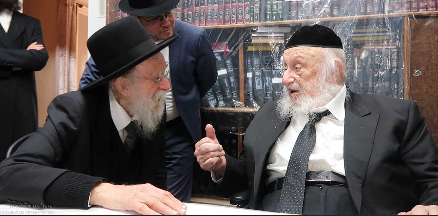 העלייה למעונו של ראש הישיבה הגרב"ד פוברסקי