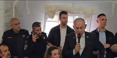 נתניהו בחפ"ק בהרי ירושלים: "להפעיל את מטוסי שמשון"