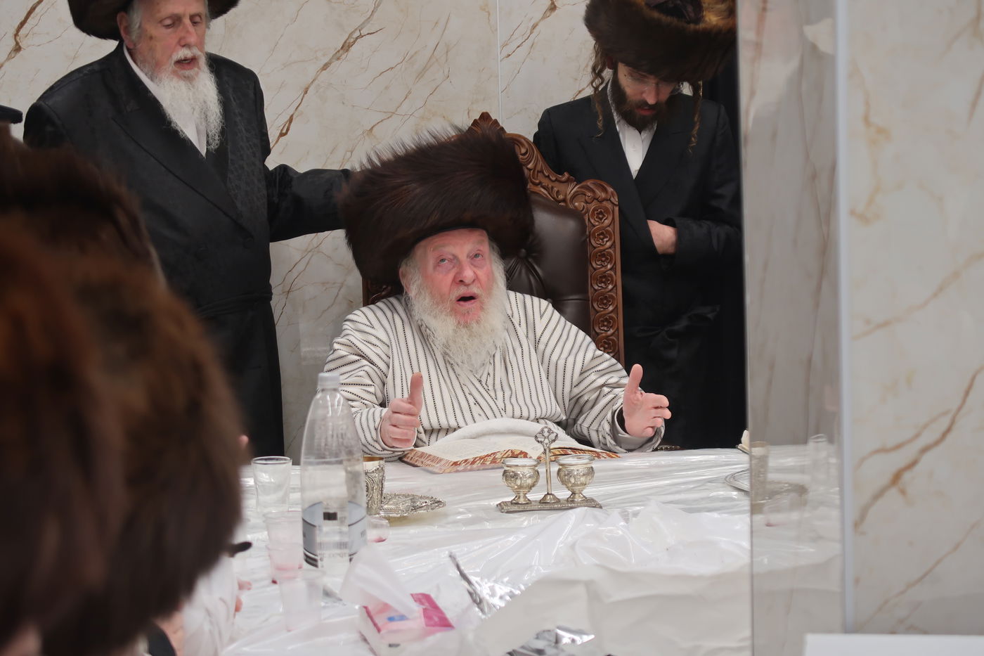 האדמו"ר מהרי"ד מלעלוב בטיש נעילת החג