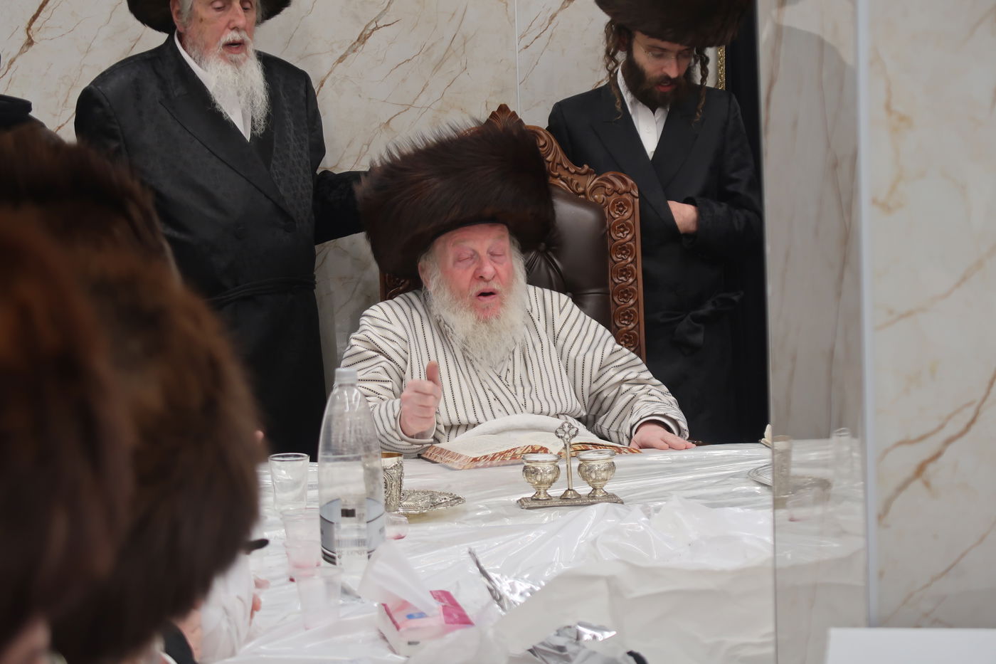 האדמו"ר מהרי"ד מלעלוב בטיש נעילת החג