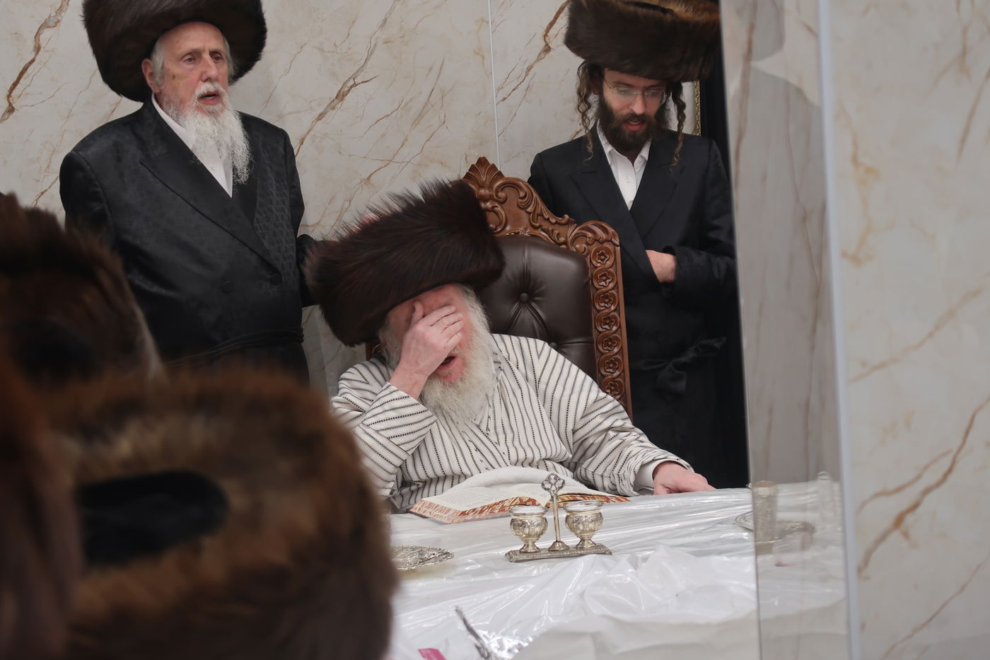 האדמו"ר מהרי"ד מלעלוב בטיש נעילת החג