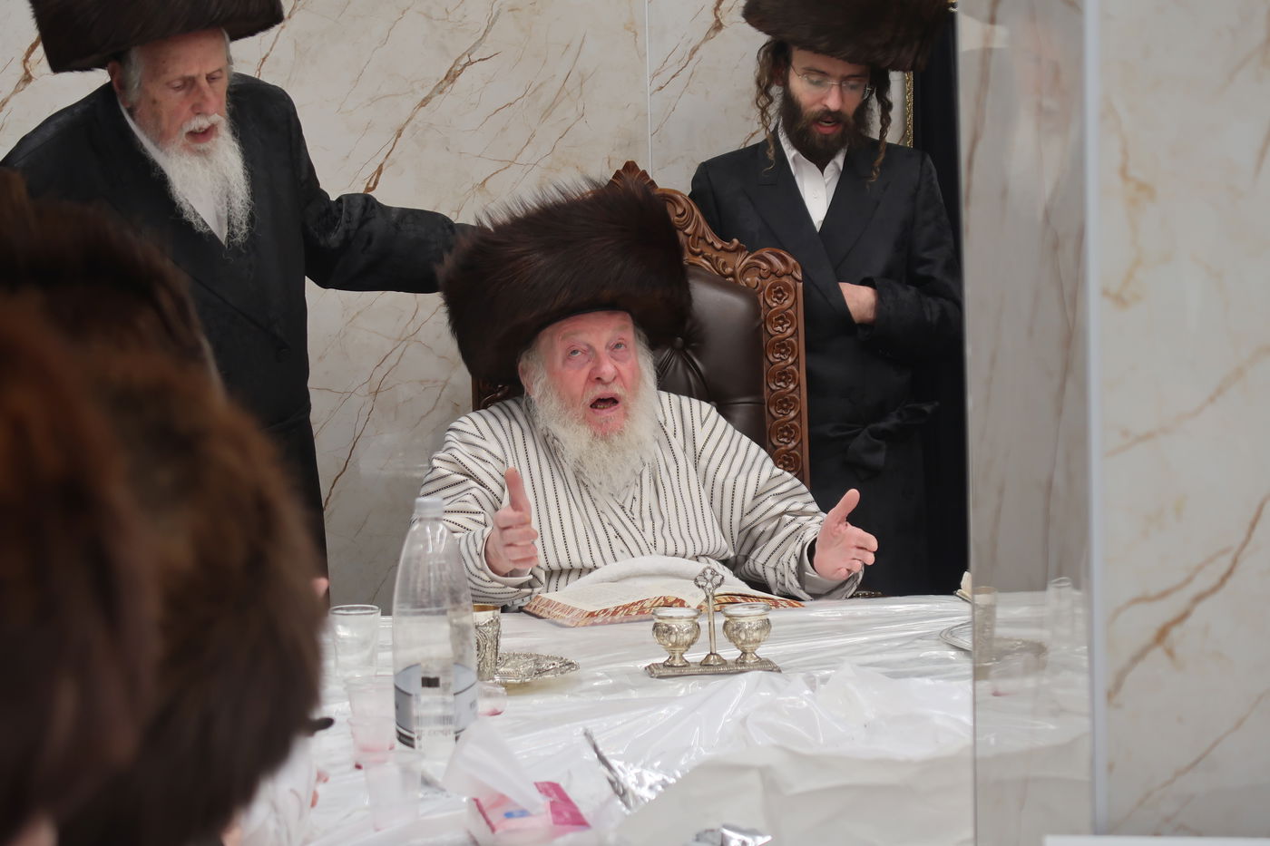 האדמו"ר מהרי"ד מלעלוב בטיש נעילת החג