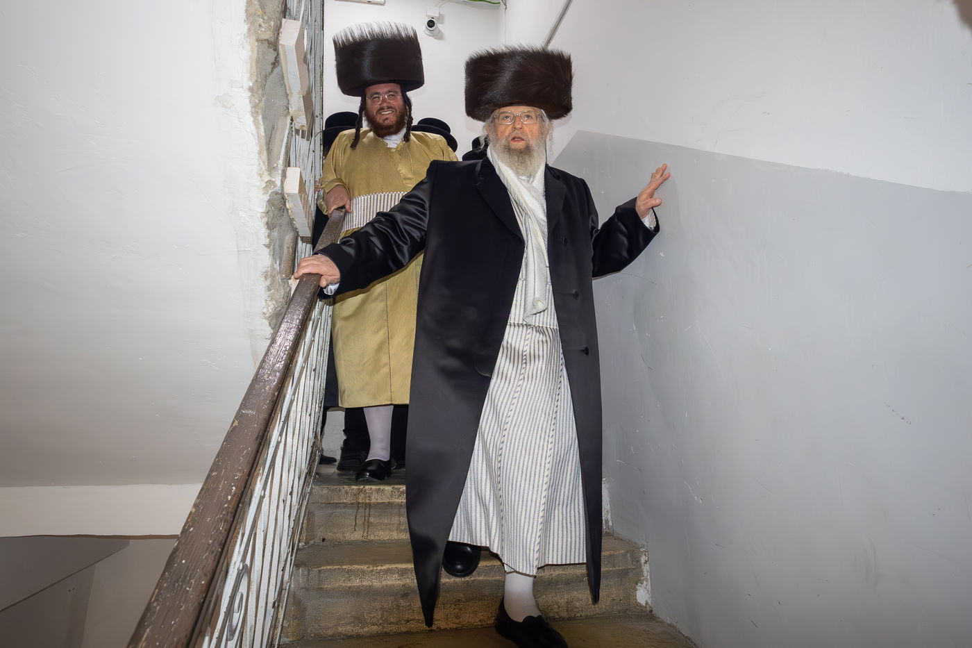 האדמו"ר מפינסק קרלין בברכת האילנות