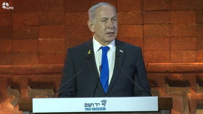 נתניהו: "חמאס נאצים, אנחנו ננצח אותם ונמנע מאיראן נשק גרעיני"