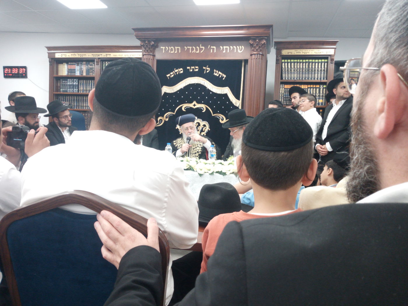 הראשל"צ הגאון רבי יצחק יוסף בביקור ברחובות