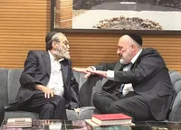 משה גפני ואריה דרעי בימים טובים יותר