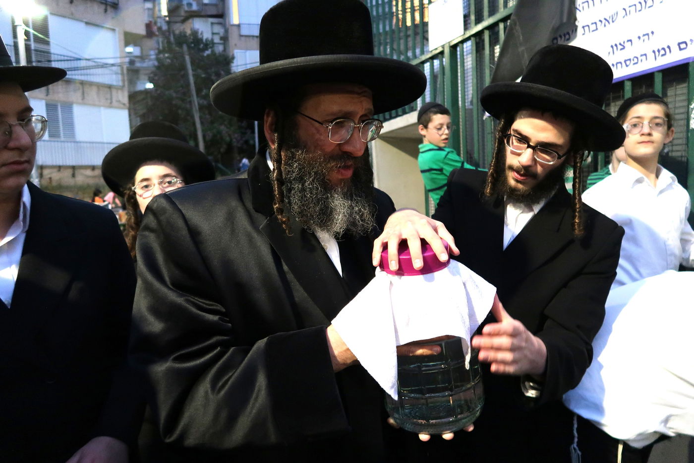 חג הפסח בחצה"ק ספינקא רמת אהרן